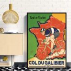 cartel vintage tour de francia