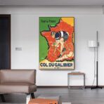 cartel vintage tour de francia