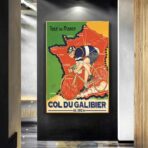 cartel vintage tour de francia