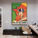 cartel vintage tour de francia