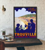 cartel vintage trouville