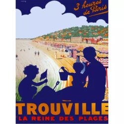 cartel vintage trouville