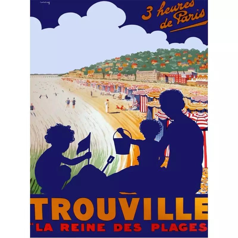 cartel vintage trouville cartel vintage trouville