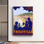 cartel vintage trouville