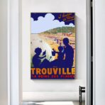 cartel vintage trouville
