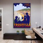 cartel vintage trouville
