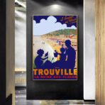 cartel vintage trouville