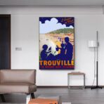 cartel vintage trouville