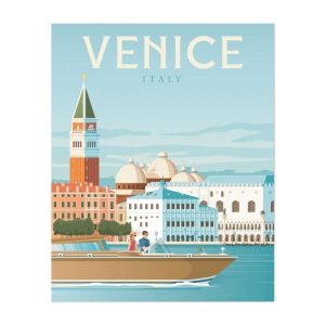 cartel vintage venecia