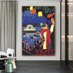 cartel vichy vintage