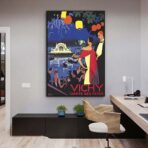 cartel vichy vintage