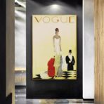 cartel de voga vintage