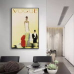 cartel de voga vintage