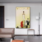 cartel de voga vintage