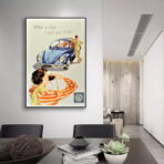 cartel volkswagen vintage