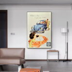 cartel volkswagen vintage