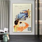 cartel volkswagen vintage