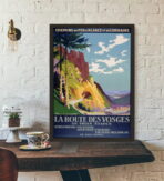 cartel vintage vosgos