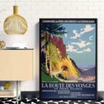 cartel vintage vosgos