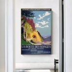 cartel vintage vosgos