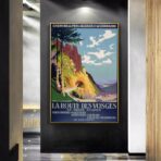 cartel vintage vosgos