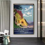 cartel vintage vosgos