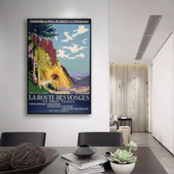 cartel vintage vosgos