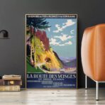 cartel vintage vosgos