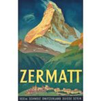 cartel vintage zermatt