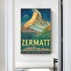 cartel vintage zermatt