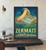 cartel vintage zermatt