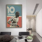 cartel vintage zidane