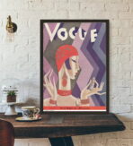 cartel de voga vintage 1