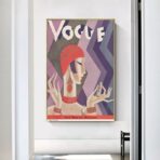cartel de voga vintage 1
