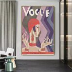 cartel de voga vintage 1