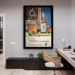 cartel de whisky vintage