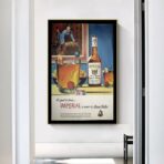 cartel de whisky vintage