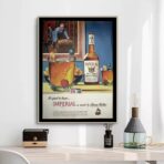 cartel de whisky vintage