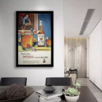 cartel de whisky vintage