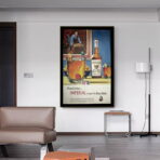 cartel de whisky vintage