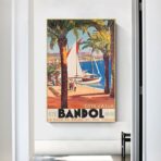 affiche vintage bandol