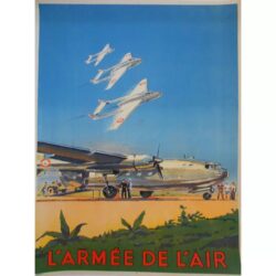 affiche armee vintage dessin