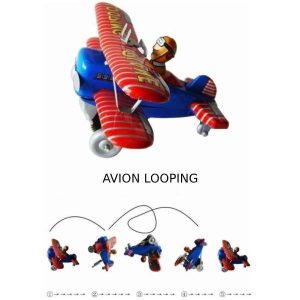 bucle de avion de juguete
