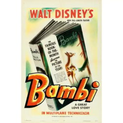 bambi affiche originale