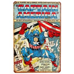 placa capitan america