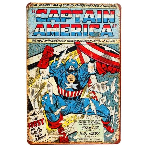 placa capitan america placa capitan america