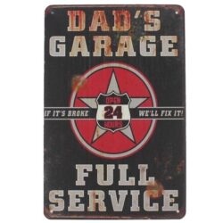 placa de garaje de papas 1
