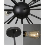 candelabro sputnik vintage