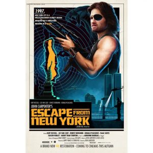 cartel de escape de nueva york
