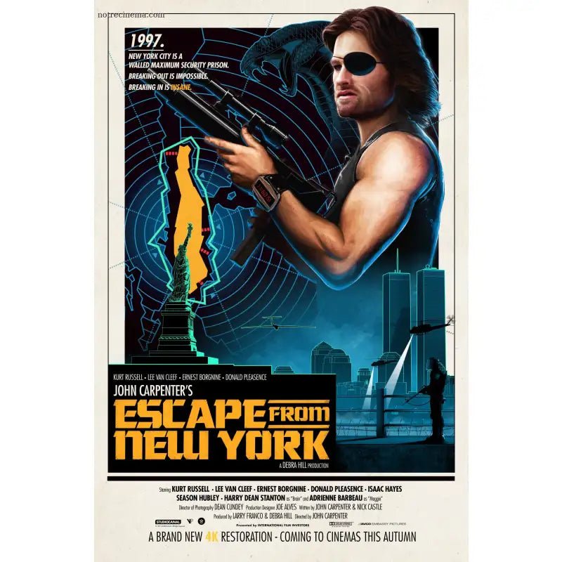 cartel de escape de nueva york cartel de escape de nueva york